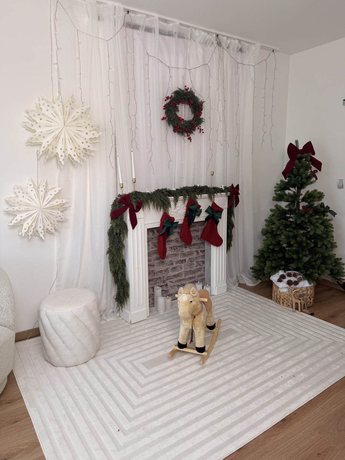 Weihnachtsset im Fotostudio Weißkirchen
